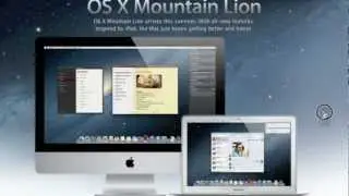 OS X Mountain Lion Sneak Peak
