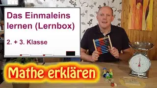 Einmaleins lernen (Lernbox) | Mathe erklären