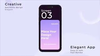 Free Engaging 3D iphone Promo Template for After Effects By Snail Motion