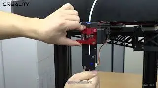 Service tutorial Ender - 7 replacing filament mid print