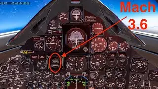 SR-71 Blackbird at Mach 3.6 👻