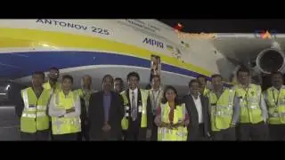 Antonov AN- 225 at RGIA, Hyderabad