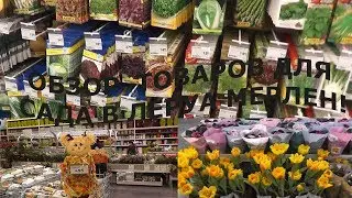 #VLOG Обзор товаров для сада в Леруа Мерлен * Семена, цветы, теплички!