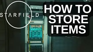 How to Use Ship's Cargo Hold in Starfield!