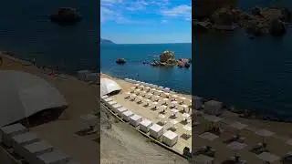 Лучший пляж в Судаке. Пляж Мохито, Крым 