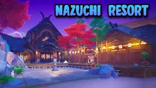 Nazuchi Resort 🍁♨️ Inazuman Sunken Serenitea Pot Build (Genshin Impact)