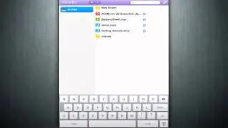 How to use QuickOffice for the iPad: Using Folders