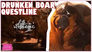 Drunken Boar Questline Black Myth Wukong
