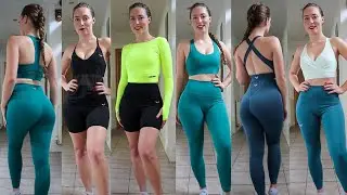 SQUATWOLF Gymwear Try On Haul!