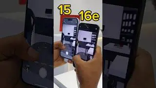 Apple iPhone 15 Vs Apple iPhone 16e Camera Zooming Test