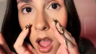 ASMR- Fast anticipatory mouth sounds/spit painting and close ear to ear whispers (Custom for Cody!💘)