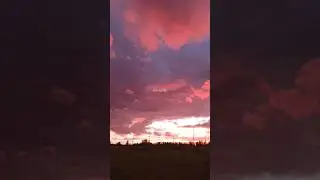 Дождь. Радуга. Закат. Пермский край
