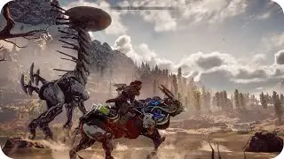 009. Разбираем крокодилов и прыгаем по жирафам. Horizon Zero Dawn
