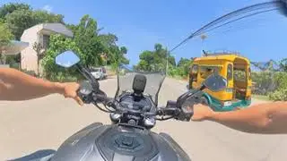Dominar 400 UG2 / BS6 Stock Exhaust Sound Check Riding in Bohol 360 Vid