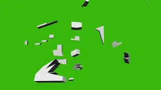 Green screen effect happy new year 2019