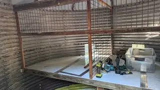 Building inside the Grain Bin Chicken Coop | TOPDON TC004 Thermal Imaging Camera Review