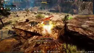Black Desert Online - Archer grinding centaurs [rock rotation]