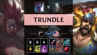 Trundle Top vs Tryndamere - NA Diamond Patch 25.16