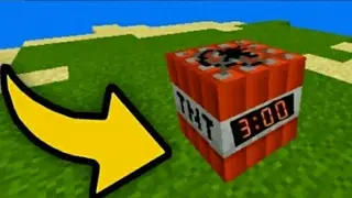 КАК СДЕЛАТЬ БОМБУ ЗАМЕДЛЕННОГО ДЕЙСТВИЯ В MINECRAFT PE 1.1