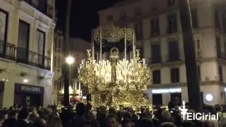 CORONACION VIRGEN DE LA SOLEDAD DE MENA MALAGA 2016 PLAZA DE FELIX SAENZ Y PUERTA DEL MAR HD