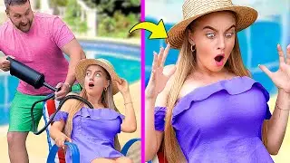 My Dad's Girlfriend Is Younger than Me! / Family Prank Wars!