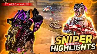 Best Sniper Highlights 🔥🏆 Tournament Highlights Freefire | Ft. Arrow Ayush