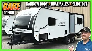 Under 4,200lbs RV with TWO Axles AND a Slide! 2025 Apex Nano 213RDS Travel Trailer by Coachmen