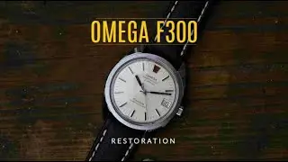 Restoration of an unusual Omega 70's watch