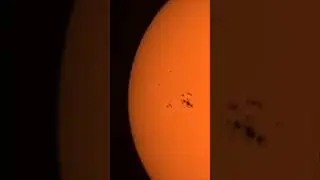 This Sunspot Region is HUGE! 😲🔭☀️ #astrophotography #astronomy #sun