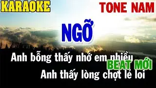 Karaoke Ngỡ Tone Nam - Beat Mới | 84