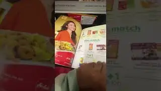 Air Asia Flight Menu 