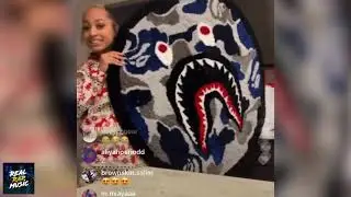 Samaria and Toosii2x Christmas Gift Exchange on IG Live 🎁❤️😍