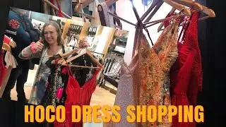 AMERICAN SHOPPING FOR HOCO DRESS WITH BRITISH BOYFRIEND (AMERICAN LIVING IN THE UK) 🇬🇧🇺🇸