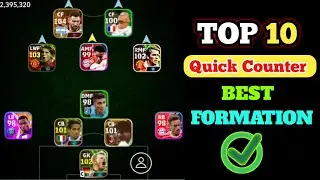 2 CF Formation in efootball 2024 || Best formation for Quick Counter in efootball 💥🥵#efootball2024