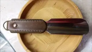 Как сделать красивую ложку для обуви.