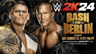 WWE Bash in Berlin - Randy Orton vs Gunther for the World Heavyweight Championship (WWE 2K24)