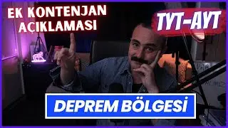 YKS EK KONTENJAN AÇIKLAMASI- Depremzede Öğrencilerimiz