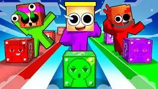 Lucky Block de SPRUNKI sur Minecraft !