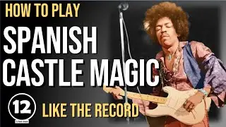Spanish Castle Magic - Jimi Hendrix Experience | Guitar Lesson