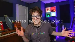 Finished the ol Music Room! Plus got some exciting mics :)