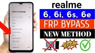 Realme 6/6i Frp Bypass Android 11/12 New Method 100% Working Without PC ✔ NewUpdate 2026