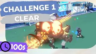 Blue Archive Challenge 1 Pray Ball - Pray-Ball! Swing for the Grand Slam! Challenge 1 in 90s