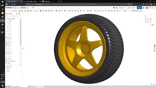 OnShape Toy Wheel Tutorial - Part 1