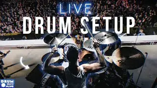 THIS Is My LIVE Drum Setup! (With I Prevail) - Drum Beats Online