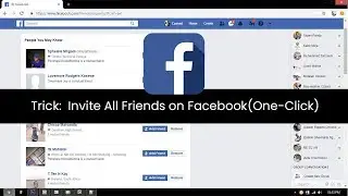 How To Invite All Friends on Facebook At Once (One-Click) | 2020 Method