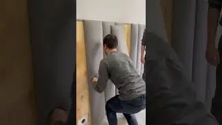 Установка стеновой панели и парящие основание с тумбами 🔥