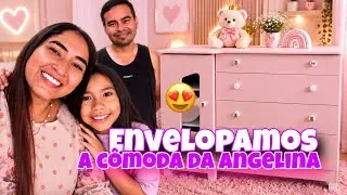 WE TRANSFORMED THE DRESSER FOR THE PRINCESS'S ARRIVAL 💕 + CURTAIN INSTALLATION (I BROKE THE BRACK...