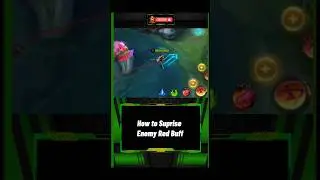 How to Suprise enemy Red Buff🤔#mlbb #shorts #mobilelegends