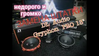 Замена штаткаи, недорого и громко DL Audio Gryphon PRO 130