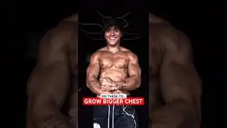DO THESE TO GROW BIGGER CHEST // dumbbells only